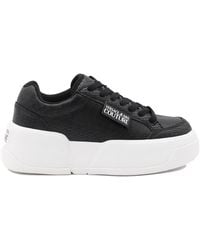 Versace Jeans Couture - Couture Logo-Tag Printed Chunky Sneakers - Lyst