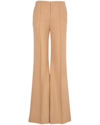 Chloé - Chloé Flared Tailored Trousers - Lyst