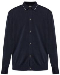 Eleventy - Contrast Trim Knitted Top - Lyst