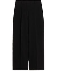Weekend by Maxmara - High Waist Straight Leg Pants - Lyst