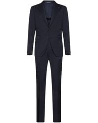Tagliatore - Single-Breasted Two-Piece Suit Set - Lyst