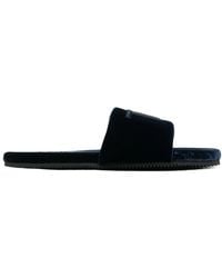 Tom Ford - Embroidered-Logo Detail Slides - Lyst