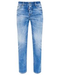 DSquared² - Low-Rise Slim Fit Jeans - Lyst