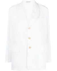 Low Classic - Single-Breasted Button Blazer - Lyst