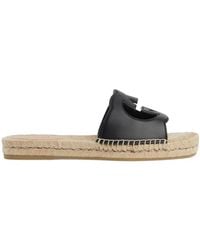 Gucci - Carlos Gg Espadrilla Sandal - Lyst