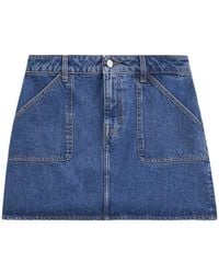 Filippa K - Denim Mini Skirt - Lyst