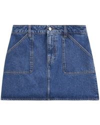 Filippa K - Denim Mini Skirt - Lyst