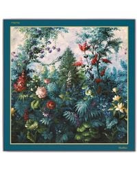 Max Mara - Printed Silk Foulard - Lyst