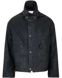 Lemaire - Snap-Button Rain Jacket - Lyst