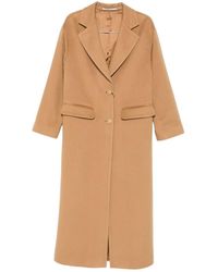 Tagliatore - Single-Breasted Flap-Pocket Coat - Lyst