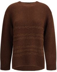 Fabiana Filippi - Crewneck Knitted Jumper - Lyst