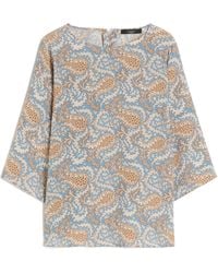 Weekend by Maxmara - Floral-Pattern Blouse - Lyst