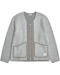 Norse Projects - Wool Blend Zip-Up Casual Jacket - Lyst