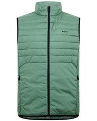 BOSS - Urbanex Horizontal Quilted Gilet - Lyst
