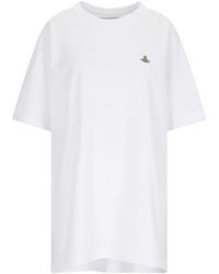 Vivienne Westwood - Logo-Embroidered Crewneck T-Shirt - Lyst
