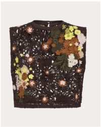 Valentino - Logo Embroidered Vest - Lyst