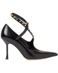 Fendi - Vertigo Leather Pumps - Lyst