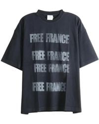 Vetements - Free France Oversized T-Shirt - Lyst