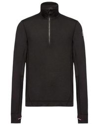 Moncler - Knit Half-Zip Turtleneck - Lyst