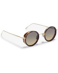 Ermanno Scervino - Geometric Frame Sunglasses - Lyst