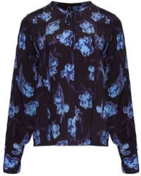 Rag & Bone - Floral-Print Blouse - Lyst