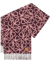 Loewe - Patterned Scarf - Lyst