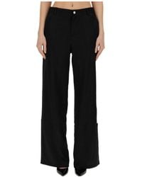 Moschino - Casual Pants With Waist And Loop Straps - Lyst