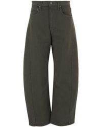 Mother - High-Rise Wide-Leg Jeans - Lyst