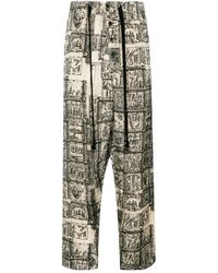 Uma Wang - Waist Strap Casual Pants - Lyst