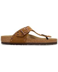 Birkenstock - Gizeh Rivet Thong Flat Sandals - Lyst