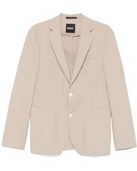 BOSS - Boss Micro-Patterned Stretch Slim-Fit Suit Jacket - Lyst