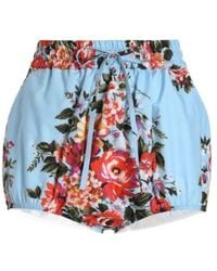 Dolce & Gabbana - Floral Printed Shorts - Lyst