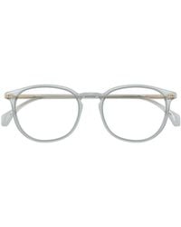 Gucci - Eyewear Round Frame Glasses - Lyst