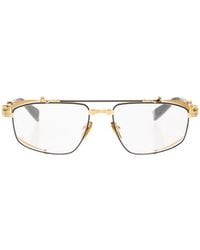 Balmain - Logo Flat Mirror - Lyst
