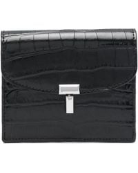 TOTEME - T-Lock Leather Card Holder - Lyst
