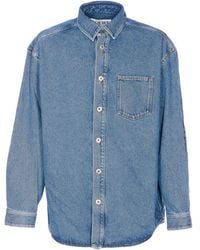 Loewe - Anagram Overshirt - Lyst