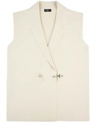Fay - Double-Breasted Knit Vest - Lyst