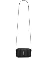 Saint Laurent - Lou Quilted Mini Shoulder Bag - Lyst