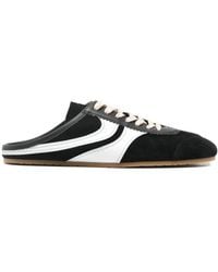 Dries Van Noten - Suede Sneaker Mules - Lyst