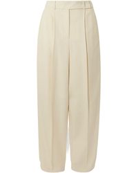 JOSEPH - Rayen Pleated Wide-Leg Pants - Lyst