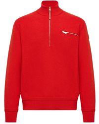 Moncler - Wool Cashmere Blend Turtleneck Sweater - Lyst