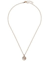 Gucci - Interlocking 18K Diamond Necklace - Lyst