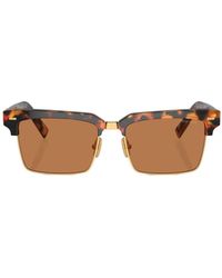 Miu Miu - Eyewear Square Frame Sunglasses - Lyst