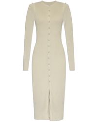 MM6 by Maison Margiela - Long-Sleeved Dress - Lyst