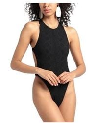 Saint Laurent - Onsolid-Color One-Piece Swimsuit - Lyst
