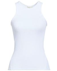 Rag & Bone - Solid Color Sleeveless Crew Neck Top - Lyst