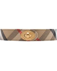 Burberry - Check Cotswolds Belt - Lyst