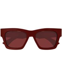 Gucci - Eyewear Square Frame Sunglasses - Lyst