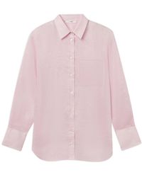 FRAME - The Linen Boy Shirt - Lyst