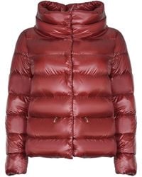 Herno - Quilted Stand-Collar Down Jacket - Lyst